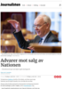 Advarer mot salg av Nationen