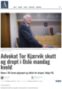 Advokat Tor Kjærvik skutt og drept i Oslo mandag kveld