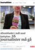 Aftonbladet i mål med kuttplan: 26 journalister må gå