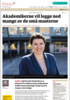 Akademikerne vil legge ned mange av de små masterne