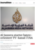 Al Jazeera starter høyre-orientert TV-kanal i USA