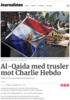 Al-Qaida med trusler mot Charlie Hebdo
