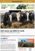 Aldi satser på GMO-fri melk
