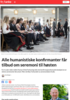 Alle humanistiske konfirmanter får tilbud om seremoni til høsten