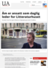 Åm er ansatt som daglig leder for Litteraturhuset