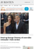 Amal og George Clooney vil overvåke rettssaler i hele verden