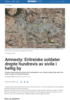 Amnesty: Eritreiske soldater drepte hundrevis av sivile i hellig by