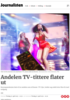 Andelen TV-tittere flater ut