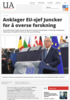 Anklager EU-sjef Juncker for å overse forskning