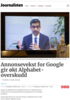 Annonsevekst for Google gir økt Alphabet-overskudd