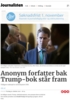 Anonym forfatter bak Trump-bok står fram