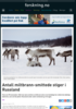 Antall miltbrann-smittede stiger i Russland