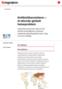 Antibiotikaresistens - et økende globalt helseproblem
