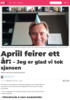 Apriil feirer ett år: - Jeg er glad vi tok sjansen