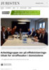 Arbeidsgruppe ser på effektiviseringstiltak for straffesaker i domstolene