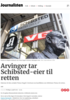 Arvinger tar Schibsted-eier til retten