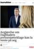 Avgjørelse om Dagbladets pressestøtteklage kan la vente på seg