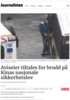 Aviseier tiltales for brudd på Kinas nasjonale sikkerhetslov