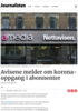 Avisene melder om korona-oppgang i abonnenter