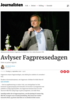 Avlyser Fagpressedagen