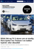Både DN og TV 2 skrev om at stadig flere bytter inn Teslaen i en ladbar hybrid- eller dieselbil
