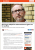 Bård Vegar Solhjell ber kulturministeren gjøre mer for mediene