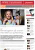 Barnehagekor på scenen med Marcus og Martinus