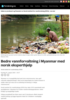 Bedre vannforvaltning i Myanmar med norsk eksperthjelp