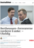 Bertheussen-forsvarerne vurderer å anke: - Uheldig