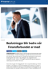 Beslutninger blir bedre når Finansforbundet er med