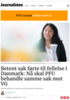 Betent sak førte til fellelse i Danmark: Nå skal PFU behandle samme sak mot VG