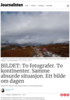 BILDET: To fotografer. To kontinenter. Samme absurde situasjon. Ett bilde om dagen
