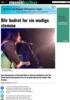 Blir hedret for sin modige stemme