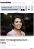 Blir ny programleder i Urix
