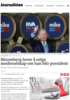 Bloomberg lover å selge medieselskap om han blir president