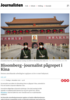 Bloomberg-journalist pågrepet i Kina