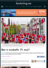 Bør vi avskaffe 17. mai?