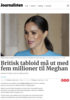 Britisk tabloid må ut med fem millioner til Meghan
