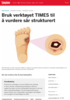 Bruk verktøyet TIMES til å vurdere sår strukturert