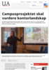 Campusprosjektet skal vurdere kontorlandskap