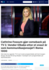 Cathrine Fossum gjør comeback på TV 2. Vender tilbake etter et snaut år som kommunikasjonssjef i Rema 1000