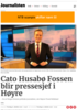 Cato Husabø Fossen blir pressesjef i Høyre
