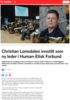 Christian Lomsdalen innstilt som ny leder i Human-Etisk Forbund