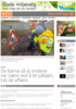 Da barna så at endene var nære ved å bli påkjørt, tok de affære