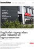 Dagbladet-typografers anke forkastet av lagmannsretten