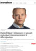 Daniel Røed-Johansen er ansatt som sportskommentator i Aftenposten