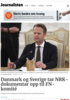 Danmark og Sverige tar NRK-dokumentar opp til FN-komité