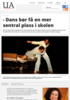 - Dans bør få en mer sentral plass i skolen
