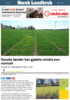 Danske bønder kan gjødsle mindre enn normalt