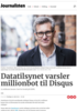 Datatilsynet varsler millionbot til Disqus